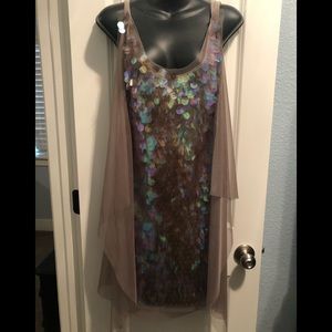 Formal Green sequin dress